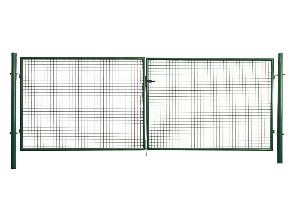 Brána ECO Zelená 125x400